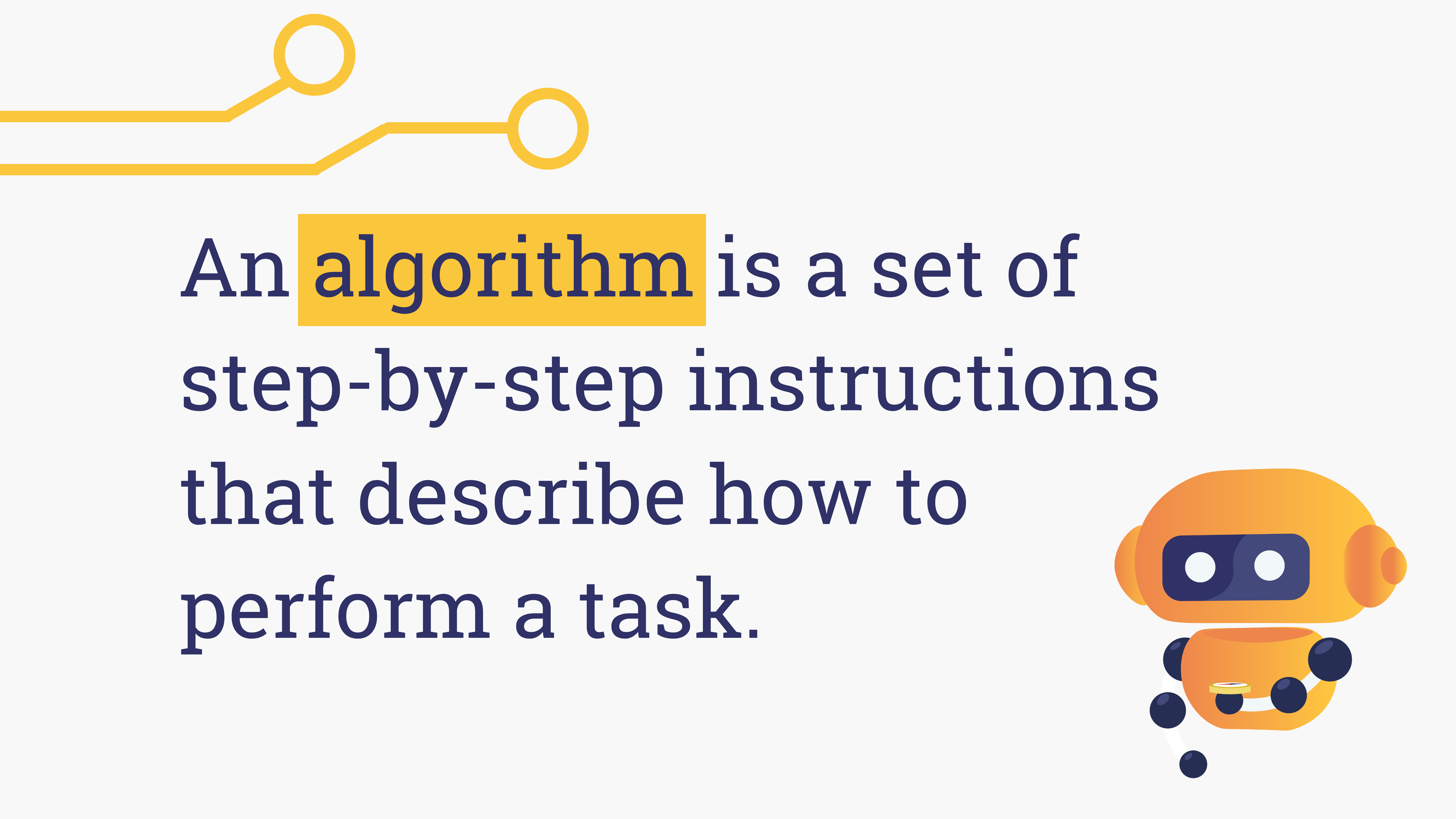 What Is An Algorithm For Kids Definition 